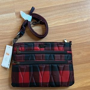 *NWT* Lug Dazzle Shoulder/crossbody bag (buffalo checkered red) ❄️